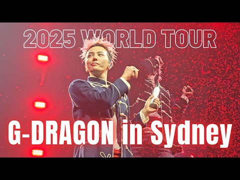 G-DRAGON in Sydney - Übermensch World Tour (20250702)
