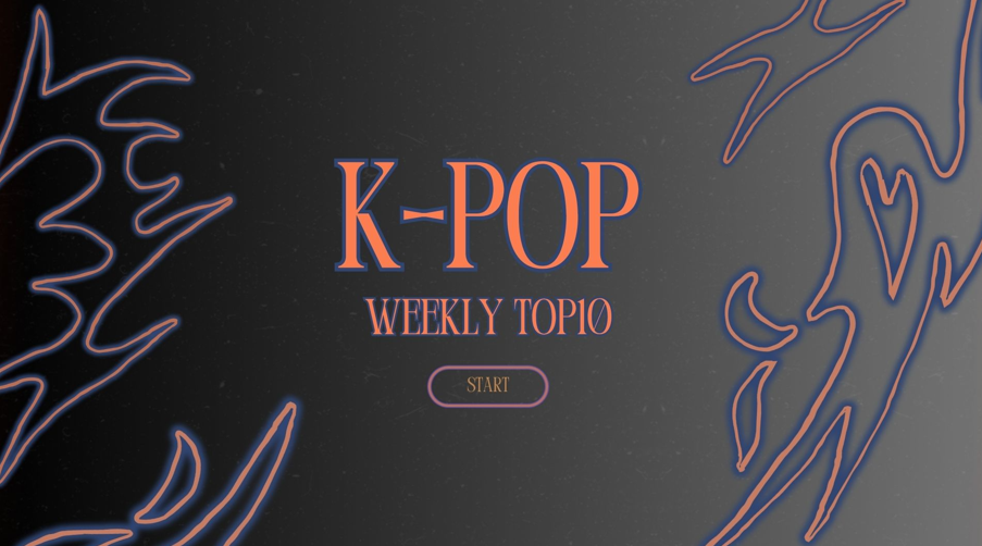 kpop chart slide main image