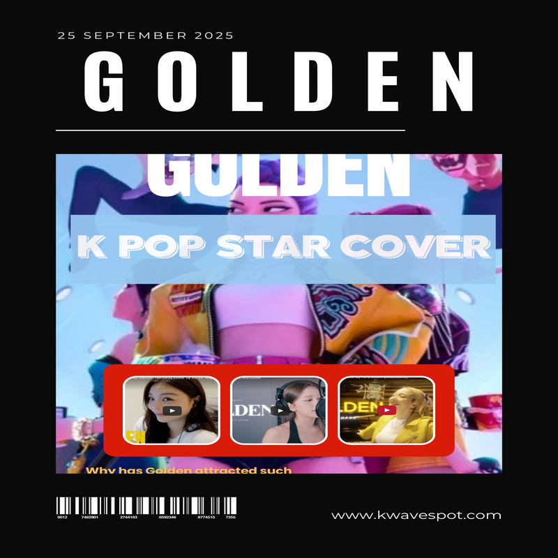 KPOP ARTIST GOLDEN COVER IMAGE