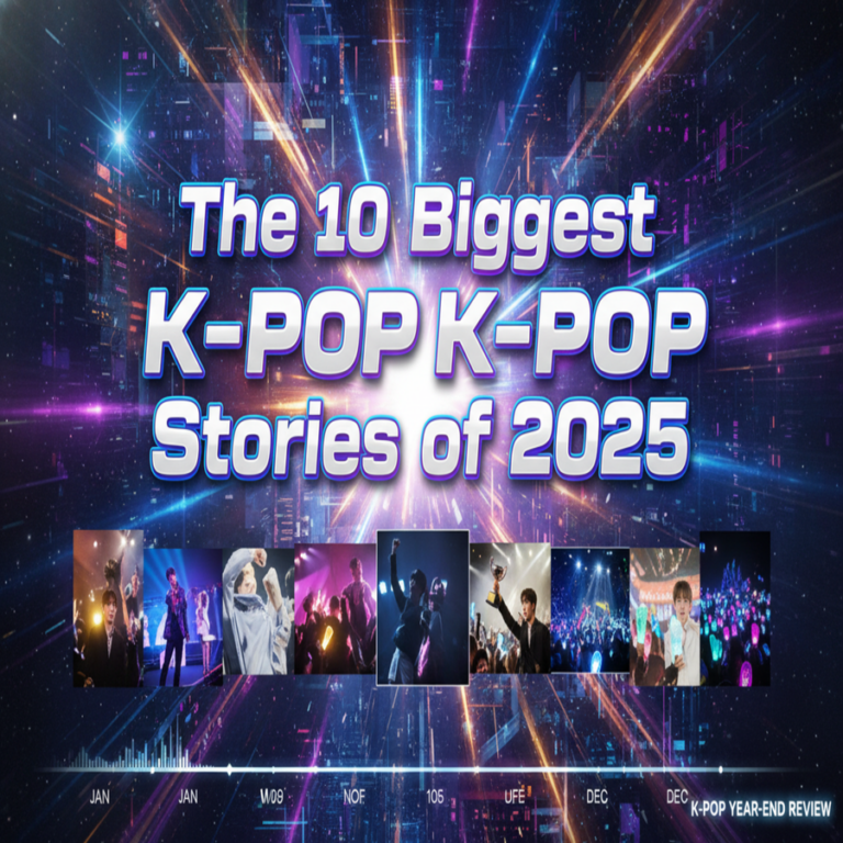 The 10 Biggest K‑POP Stories of 2025