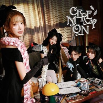 4th Mini Album 'CEREMONY' -  QWER ALBUM COVER