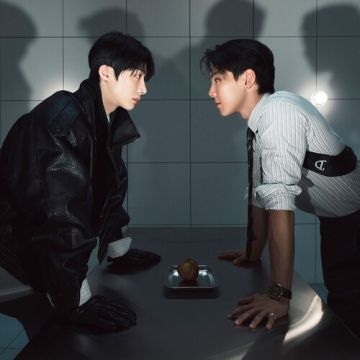LOVE ME - 셔누X형원 (몬스타엑스) ALBUM COVER
